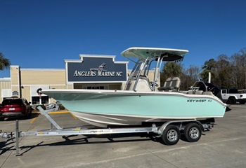 2026 Key West 219 FS Seafoam/White Boat